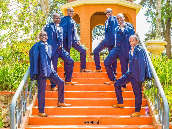 Wedding Photography by Mint Glint Media; The Groom and his Groomsmen