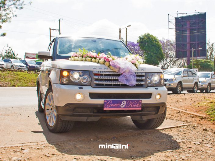 Luxury Wedding Convoy of limos as captured By Mint Glint Media