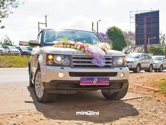 Luxury Wedding Convoy of limos as captured By Mint Glint Media