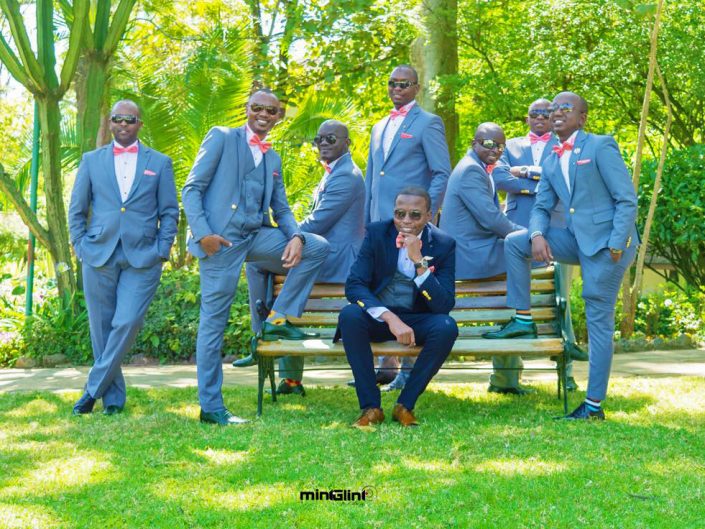 Wedding Photography by Mint Glint Media; The Groom and his Groomsmen