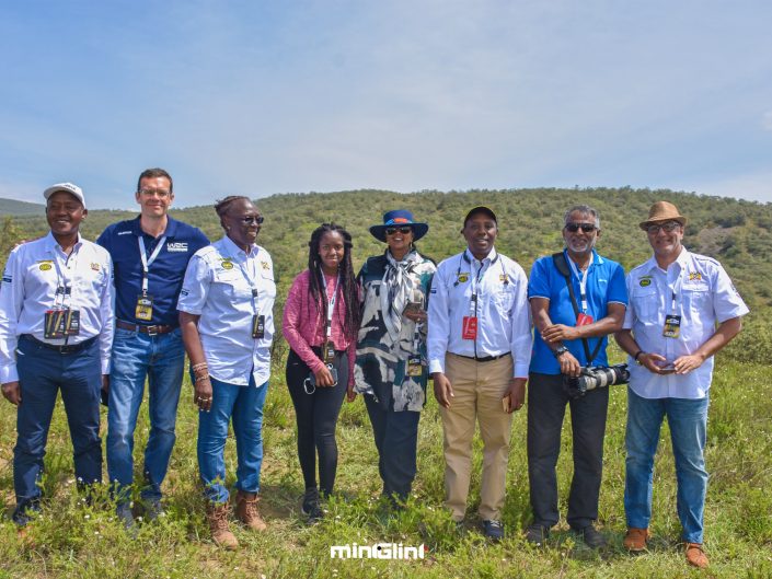 Amon the VIP Spectators at the 2019 Safari Rally were; Tourism Cabinet Secretary Hon. Najib Balala, Cabinet Secretary for Sports, Heritage and Culture Ambassador Amina Mohamed, Mr. Oliver Ciesla - Managing Director - WRC Promoter GmbH and Phineas Kimathi the CEO of Safari Rally Project in Kenya and a veteran Rally Driver.