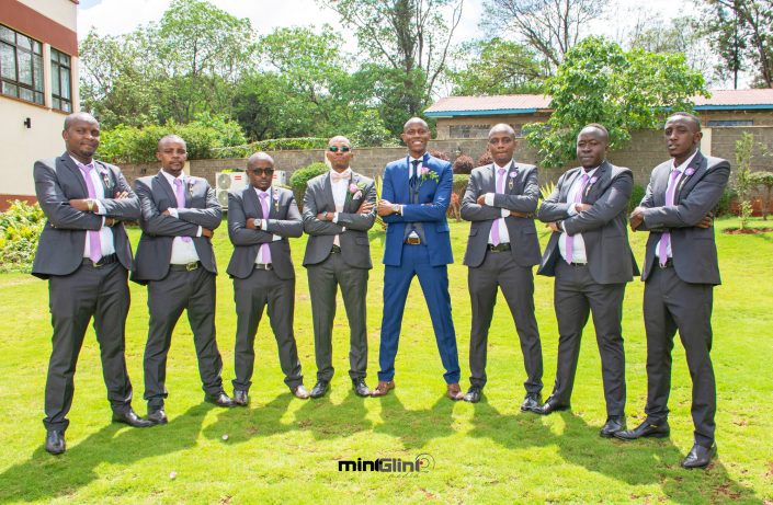 Wedding Photography by Mint Glint Media; The Groom and his groomsmen