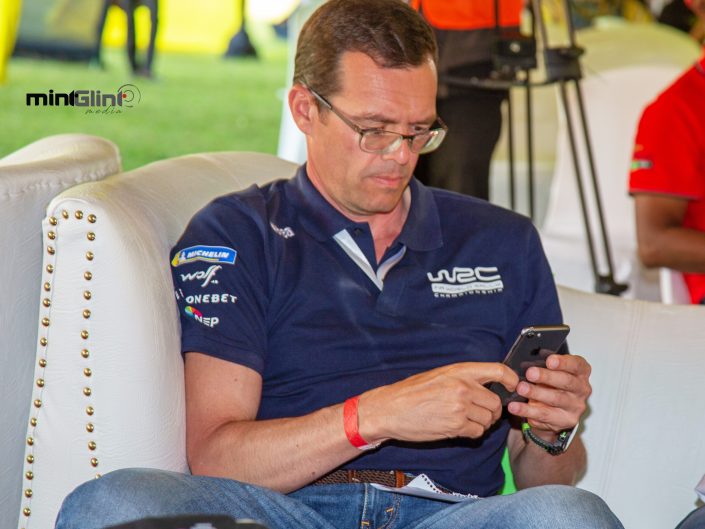 2019 Safari Rally Mr. Oliver Ciesla - Managing Director - WRC Promoter GmbH. Photography coverage by Mint Glint Media.