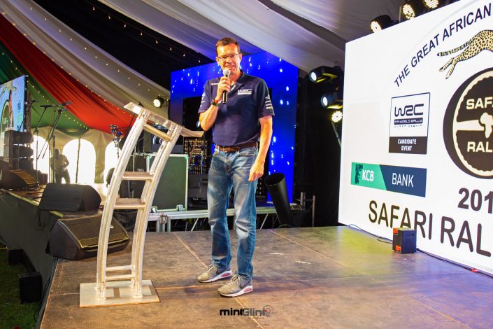 2019 Safari Rally Mr. Oliver Ciesla - Managing Director - WRC Promoter GmbH. Photography coverage by Mint Glint Media.