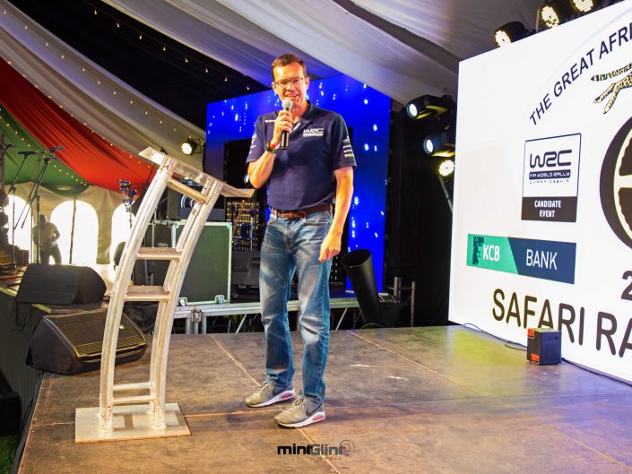 2019 Safari Rally Mr. Oliver Ciesla - Managing Director - WRC Promoter GmbH. Photography coverage by Mint Glint Media.