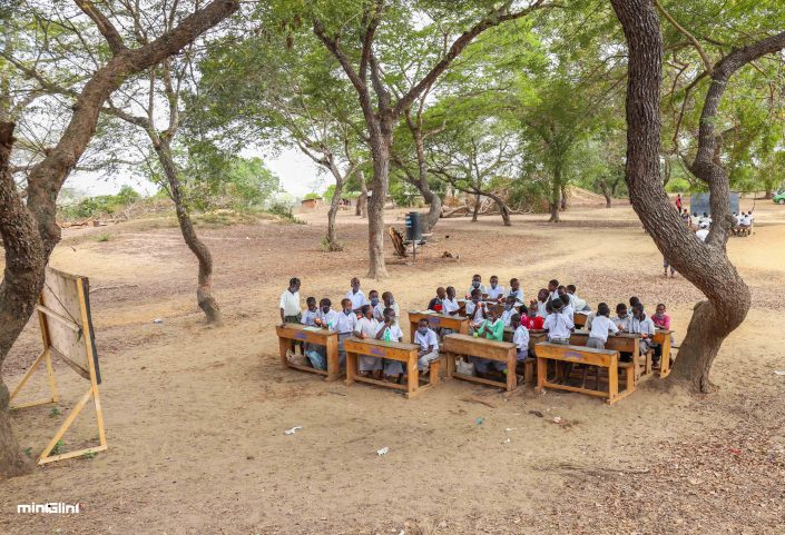 Documentary Photography- Pupils of Tandai Primary school in Kilifi learning under the tree