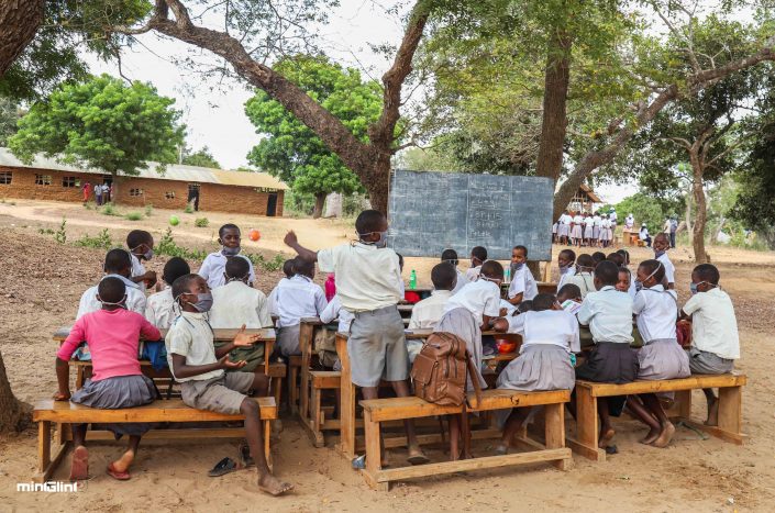 Documentary Photography- Pupils of Tandai Primary school in Kilifi learning under the tree