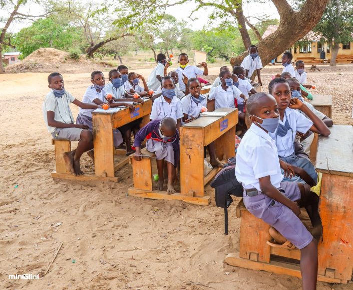 Documentary Photography- Pupils of Tandai Primary school in Kilifi learning under the tree