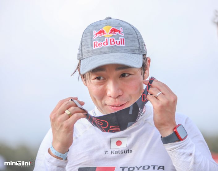 Takamoto Katsuta of Team Toyota Gazoo racing team, Runners up at the 2021 WRC Safari Rally.