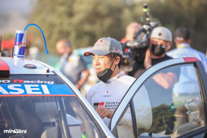 Takamoto Katsuta of Team Toyota Gazoo racing team, Runners up at the 2021 WRC Safari Rally.