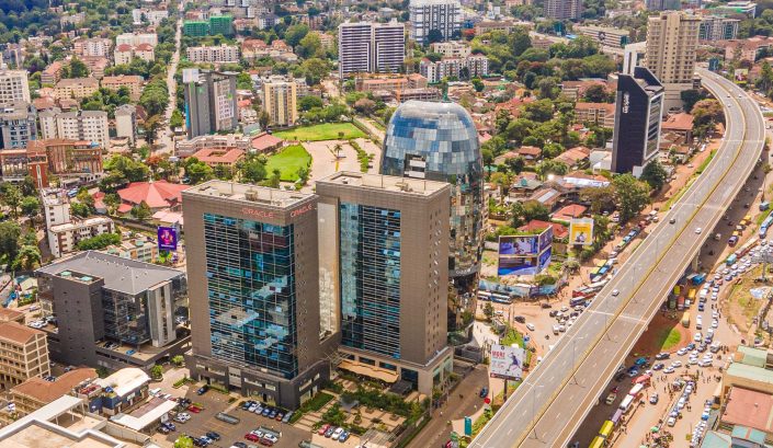 Nairobi Skyline, Westlands, Drone Aerial Photography & Video Filming by Licensed and Certified Drone Pilots from Mint Glint Media