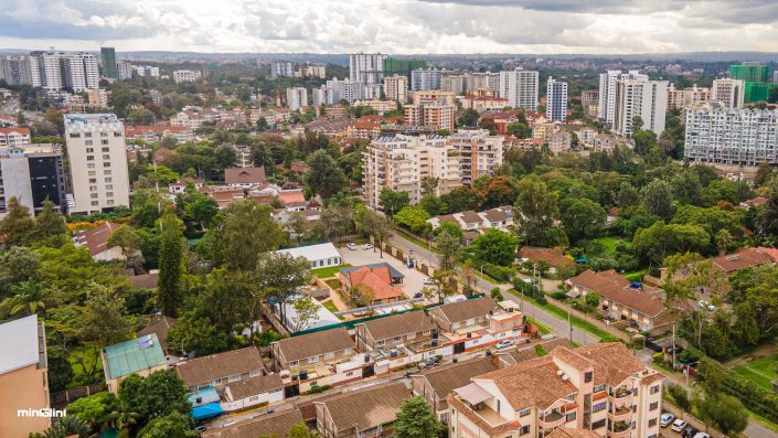Nairobi Skyline, Westlands, Drone Aerial Photography & Video Filming by Licensed and Certified Drone Pilots from Mint Glint Media