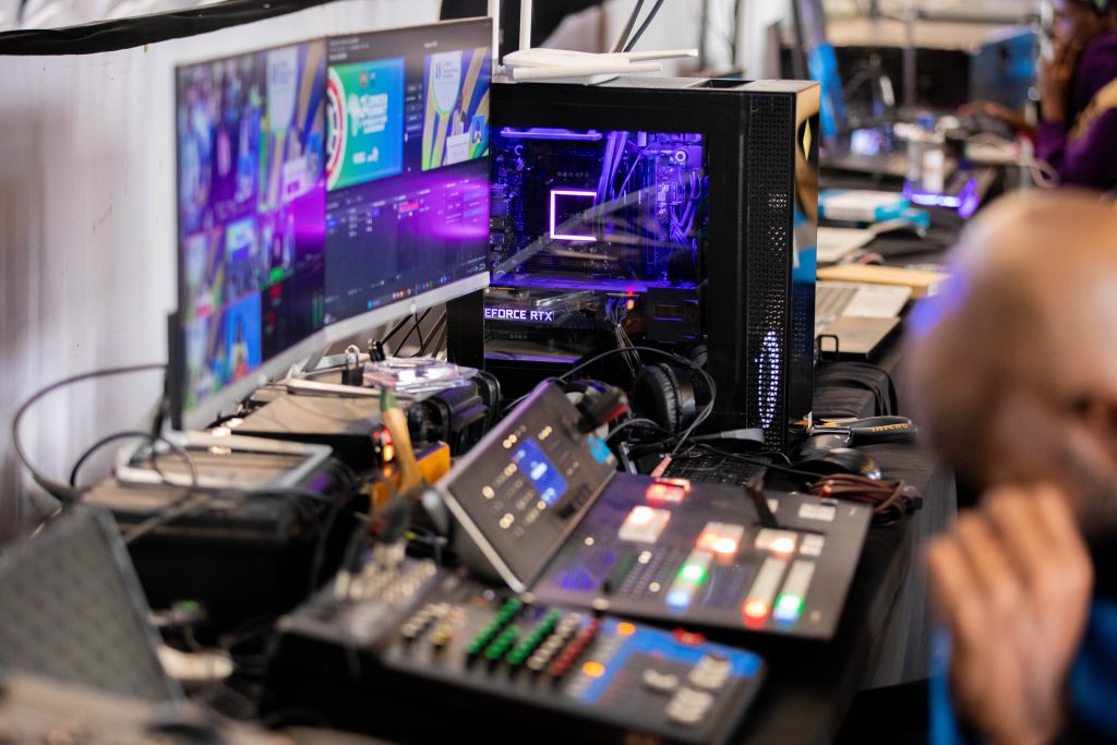 Comesa 2025 sound technicians from mintglint audio visual the best audio visual company in nairobi kenya company in