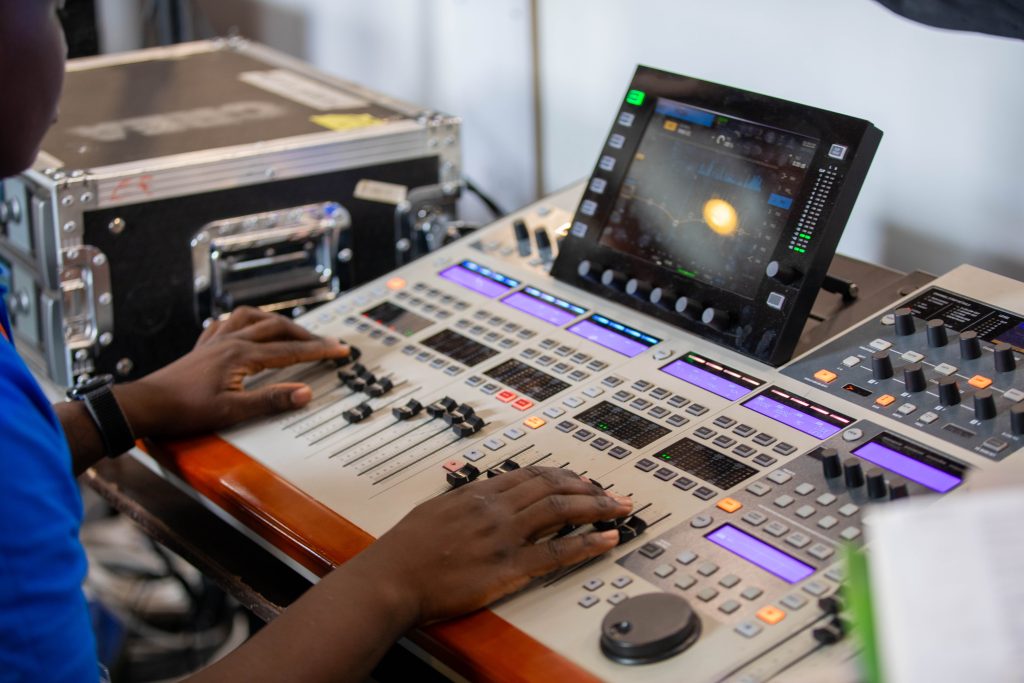 Comesa 2025 sound technicians from mintglint audio visual the best audio visual company in nairobi kenya company in