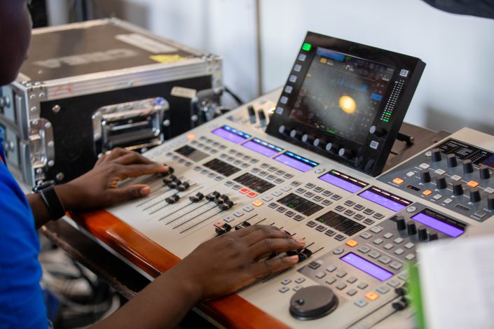 Comesa 2025 sound technicians from mintglint audio visual the best audio visual company in nairobi kenya company in