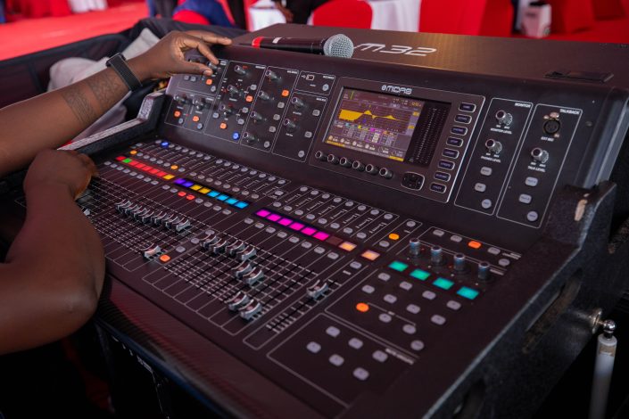Comesa 2025 sound technicians from mintglint audio visual the best audio visual company in nairobi kenya company in