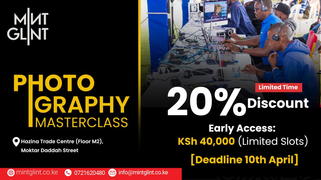 Photography Videography Masterclasses in Nairobi camera training session